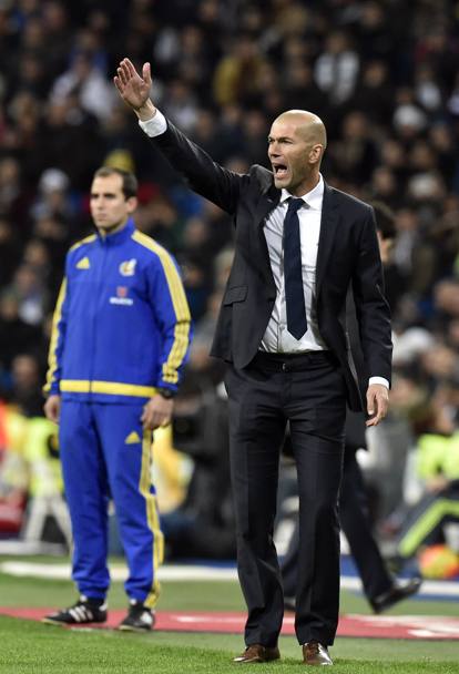 Le prime indicazioni di Zidane. Afp